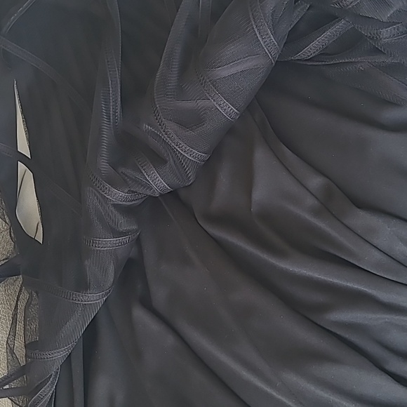 Black ribbon dress - size 10 - Picture 11 of 11